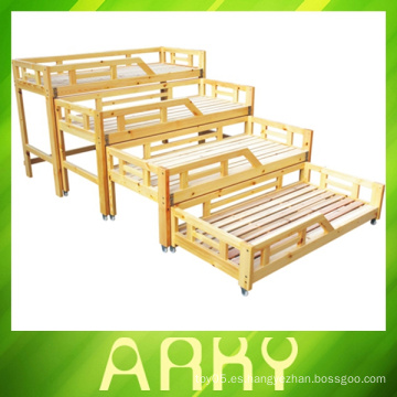 2014 Nueva cama de madera de los niños de la llegada para el preescolar y el hogar